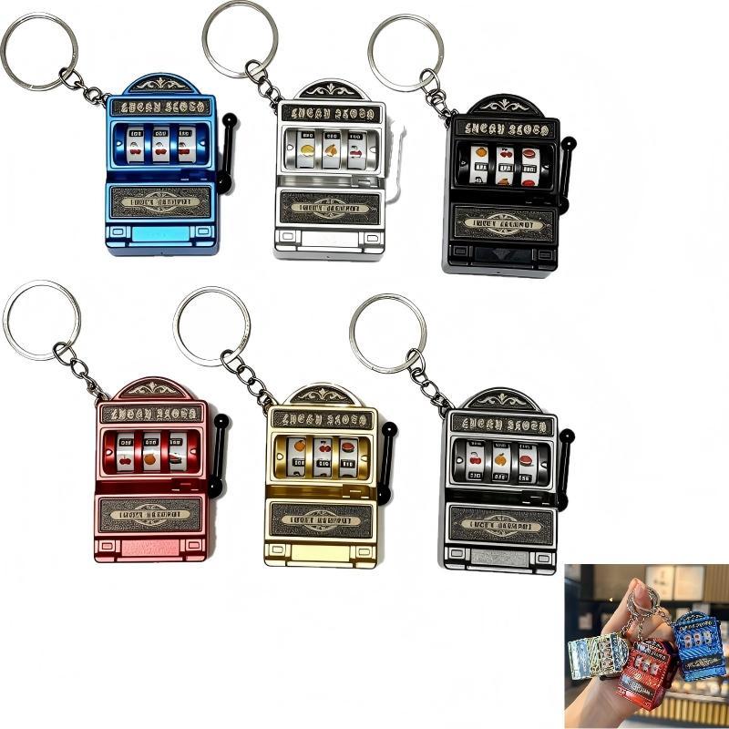 Arcade Game Jackpot - 【F】Mini porte-clés de machine à sous,