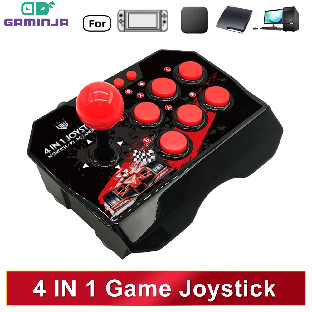 GAMINJA – Joystick de jeu 4 en - Arcade Game Jackpot avis et prix
